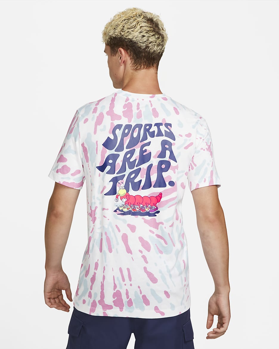 Nike Sportswear Men s Black Light Tie Dye T Shirt